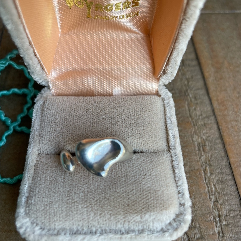 Tiffany’s Sterling Silver Elsa Peretti Heart Ring
